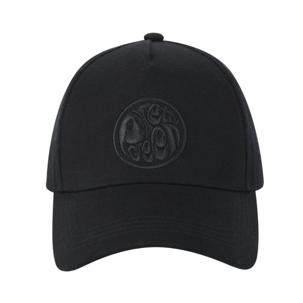 Pretty Green Embroidered Logo Baseball Cap / Black